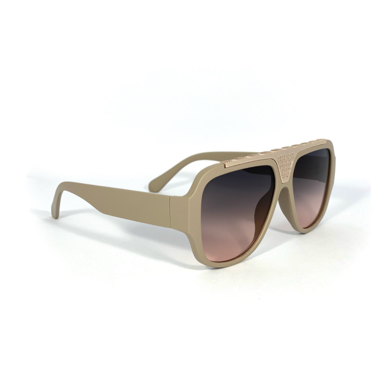 HR Eyewear - ATLANTIS Beige Lente Scura Sfumata