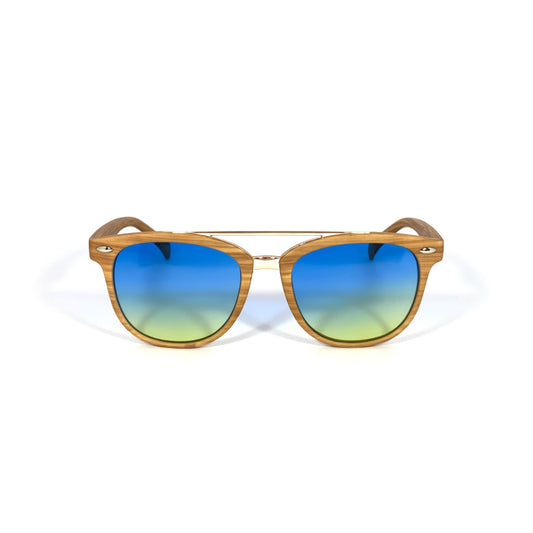 HR Eyewear - MADERA Lente Sfumata Blu Lime