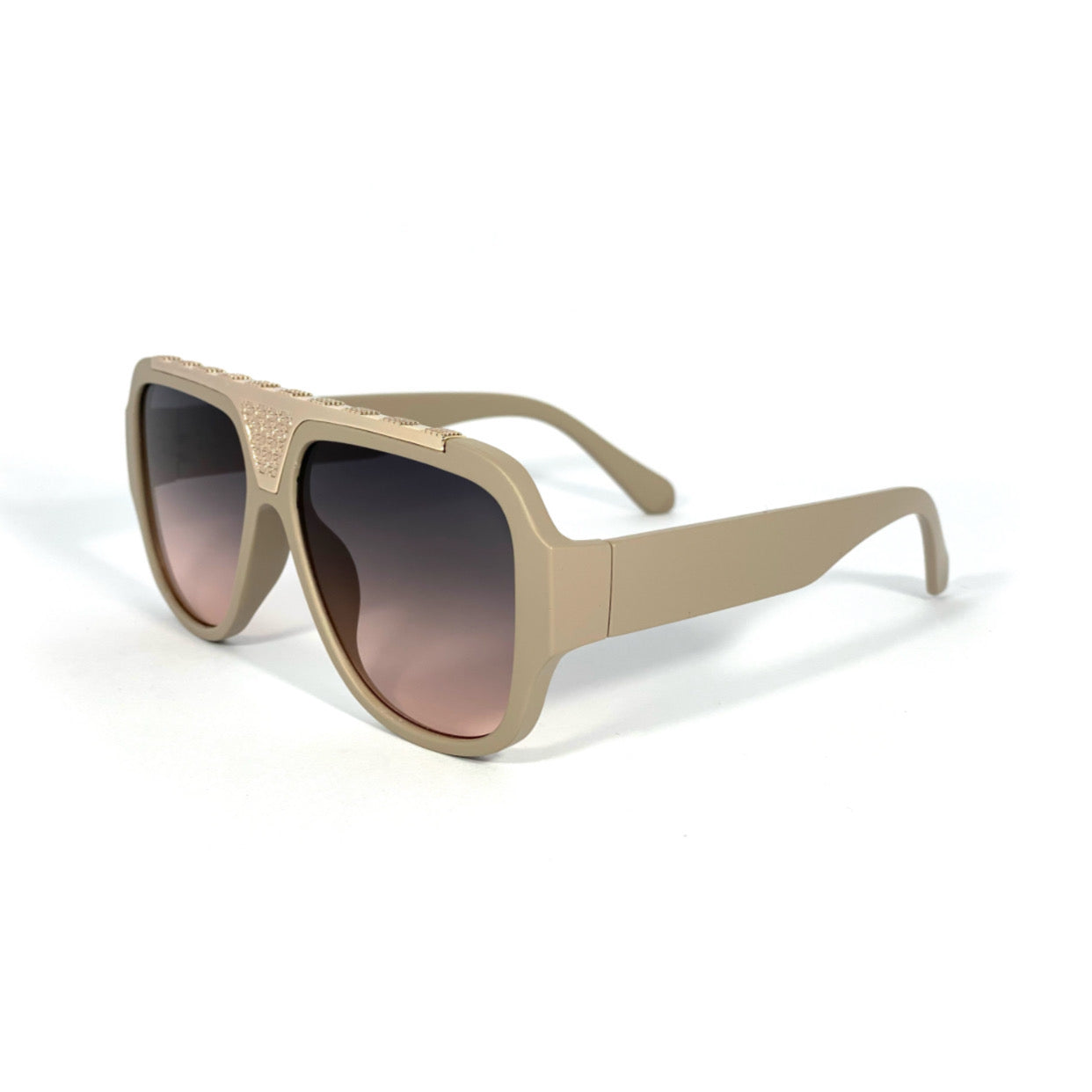 HR Eyewear - ATLANTIS Beige Lente Scura Sfumata