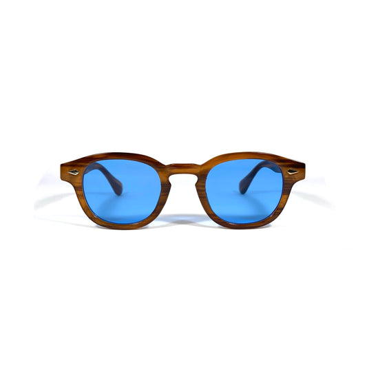 HR Eyewear - RUINART WOOD Marrone Lucido Lente Blu